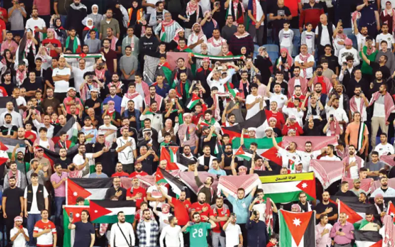 الأردنيون ثاني أكثر الجماهير إقبالا على