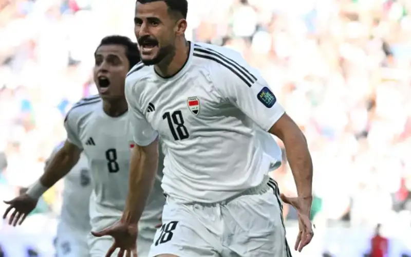 منتخب العراق يهزم البحرين في كأس