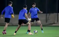 منتخب النشامى ينهي تحضيراته تأهبا لمواجهة