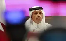رئيس وزراء قطر: مفاوضات إنهاء حرب