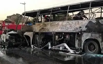 ميديا ـ شاهد.. 36 قتيلا وجريحا جراء حادث