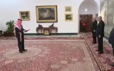 السفير عاهد سويدات يقدم أوراق اعتماده