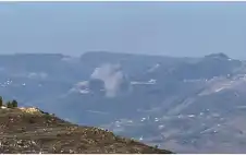 الاحتلال يعتدي على strongلبstrongنان ويقصف مناطق