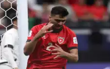مباراة strongالأردنstrong (2) ومصر (0) في
