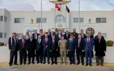 الحاضرون للقاء الملك من رفاق السلاح