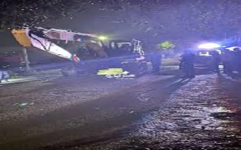 انهيار سقف منزل في الشونة الشمالية