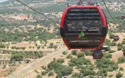 توقف عمل تلفريك عجلون اليوم بسبب