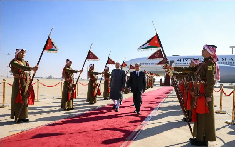 صحيفة نيسان ـ حسان يستقبل رئيس وزراء الهند الذي