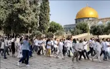 المستوطنون يقتحمون الأقصى في ثاني أيام