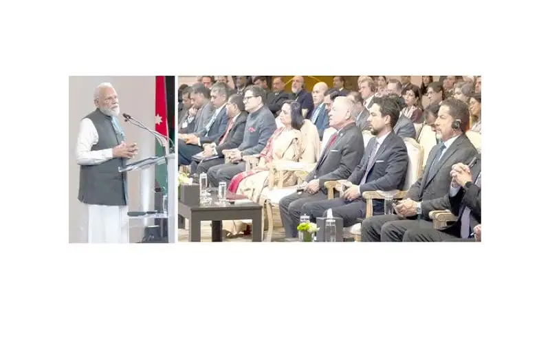 الملك: توسيع التعاون مع الهند