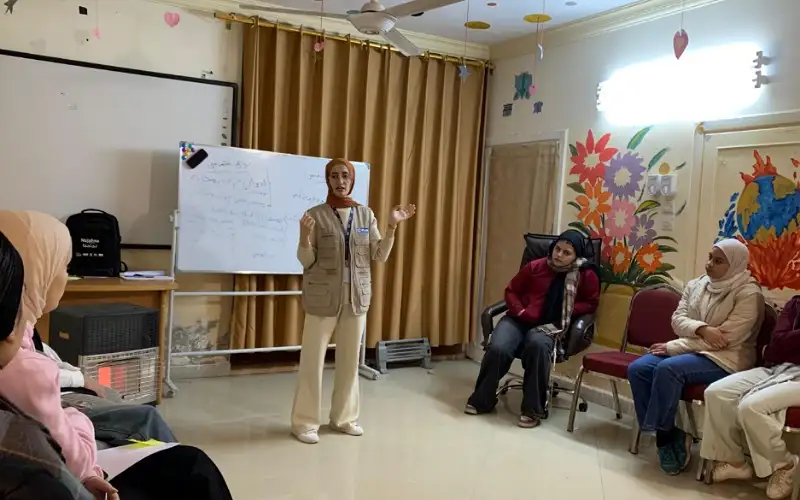 اختتام برنامج التثقيف الصحي في مركز