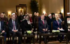 الملك يهنئ المسيحيين في strongالأردنstrong وفلسطين