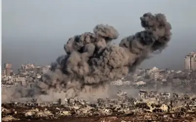 سقوط صاروخين أطلقهما الحوثيون بمنطقتين حدوديتين