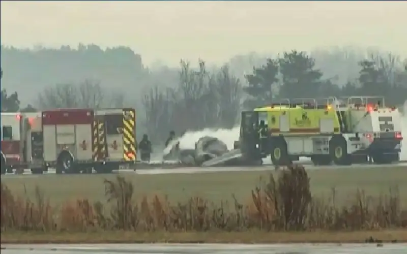 مقتل 7 أشخاص في حادث تحطم