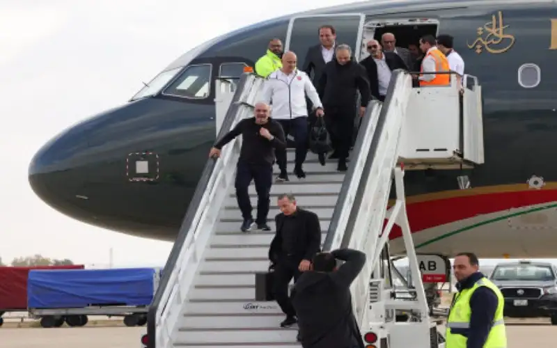 النشامى يصلون إلى أرض الوطن بعد