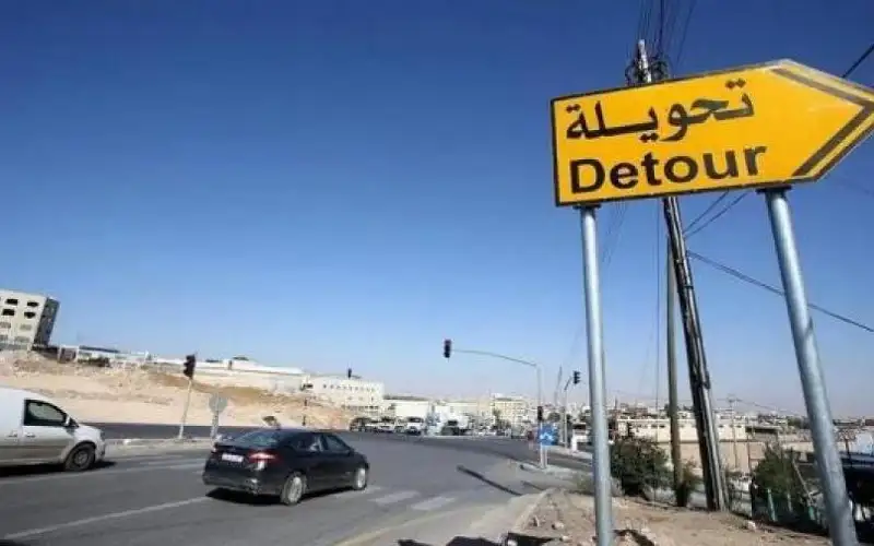 تحويلات مرورية في الشميساني لتنفيذ شبكات