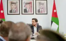 strongولي العهدstrong يترأس اجتماعا للاطلاع على