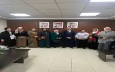 متصرف لواء الجامعة يسstrongتقبلstrong وفدا من