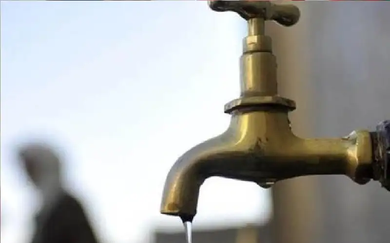 وقف ضخ المياه عن مناطق في