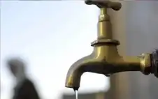 وقف ضخ المياه عن مناطق في