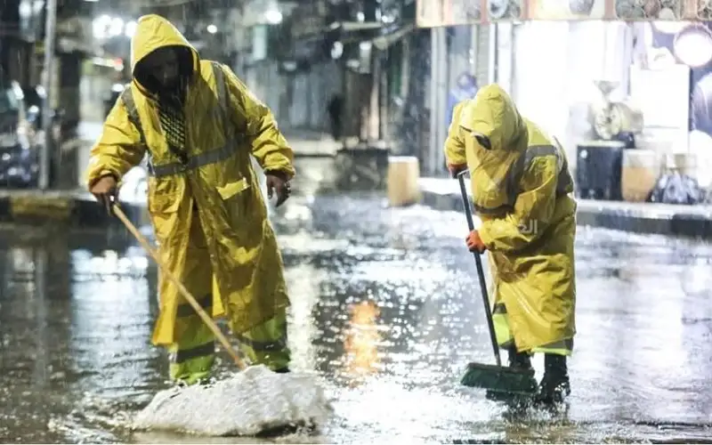 صحيفة نيسان ـ مياه اليرموك: فيضان المناهل وانسداد شبكات