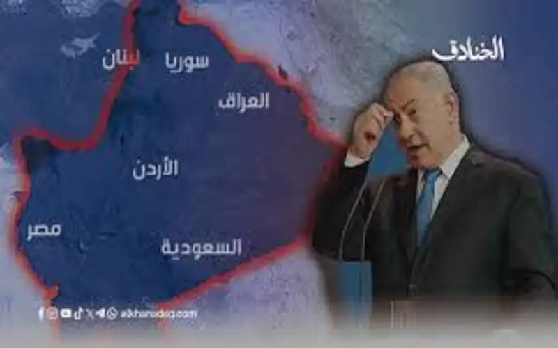 نتنياهو يرسم خرائط المنطقة من شرق