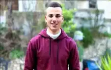 استشهاد الشاب خطاب محمد سرحان ضراغمة