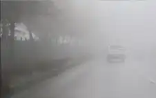 الأرصاد تحذر: رؤية شبه منعدمة في