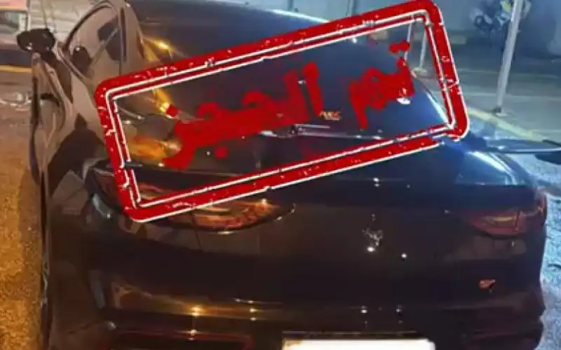 السير: ضبط مركبة بسبب القيادة المتهورة