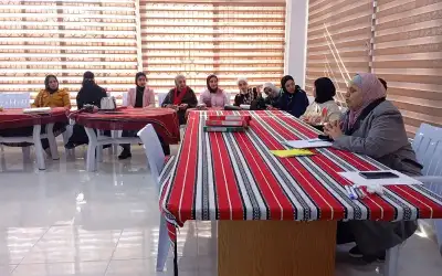 ناشئة نيسان ـ ورشة حول العمل التطوعي في مركز