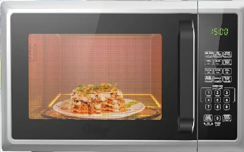 لماذا يحتوي باب الميكروويف على شبكة