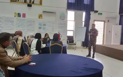 ناشئة نيسان ـ مركز شابات دير أبي سعيد يعقد