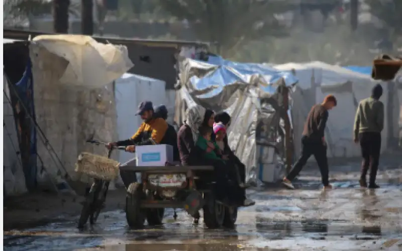 منخفض جوي قوي يؤثر على قطاع