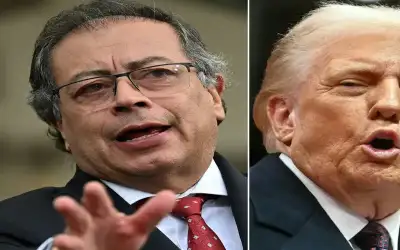 ترامب يقول إنه سيستقبل نظيره الكولومبي