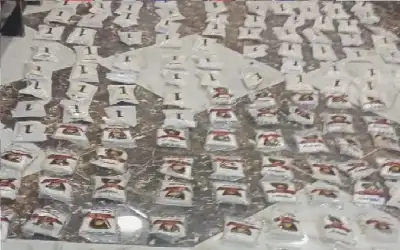 الجيش يحبط تهريب مخدرات بواسطة بالونات