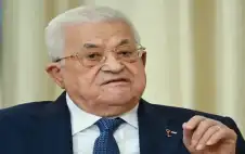 الرئيس الفلسطيني يجدد رفضه تقسيم قطاع