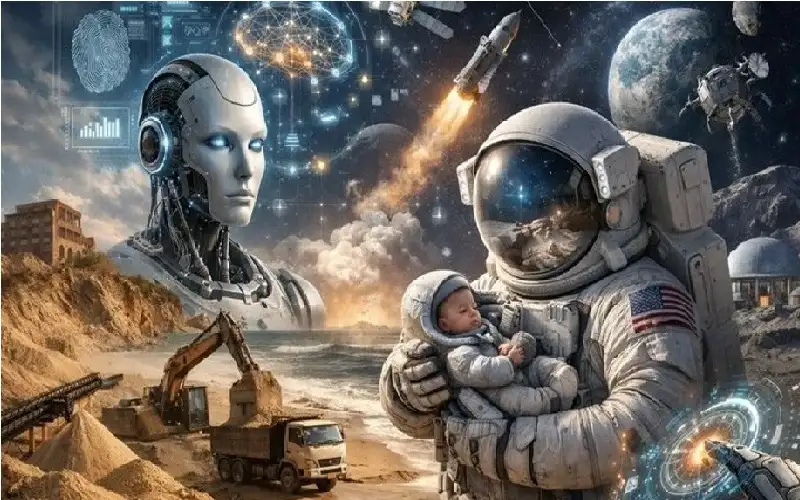 من سرقة الرمال إلى أطفال الفضاء..