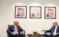 صحيفة نيسان ـ الصفدي يبحث مع براك التطورات في