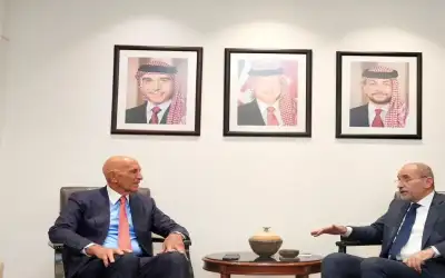 الأردن ـ الصفدي يبحث مع براك التطورات في