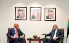 صحيفة نيسان ـ الصفدي يبحث مع براك التطورات في