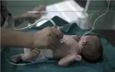 وفاة رضيع في دير اstrongلبstrongلح بسبب