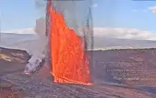 ثوران بركان كيلويا أحد أنشط براكين