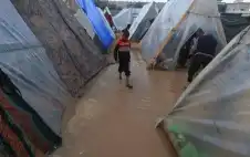 وفاة طفلين في غزة بسبب اstrongلبstrongرد