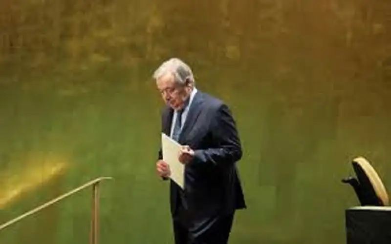 غوتيريش يهدد بإحالة إسرائيل إلى محكمة