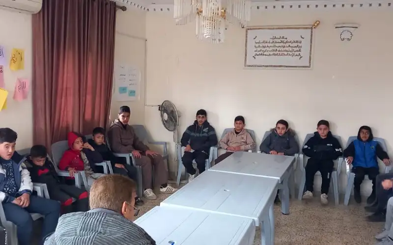 مركز شباب البويضة يعقد ورشة لتشكيل