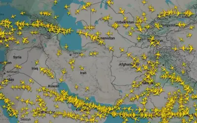 صحيفة نيسان ـ إيران تعيد فتح مجالها الجوي بعد