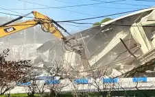 جرافات الاحتلال تهدم منشآت داخل مقر