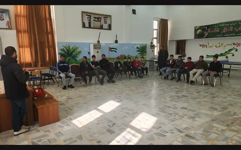 مركز شباب المزار الشمالي يناقش خطة