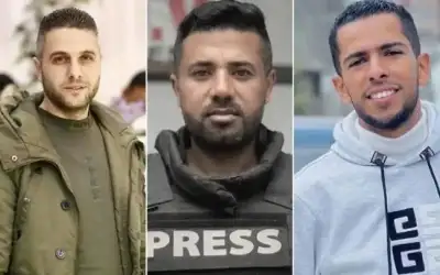 عربي ودولي ـ الاحتلال يغتال 3 صحفيين بلجنة الإغاثة