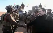 رئيس الوزراء العراقي يوجه بإنشاء ساتر